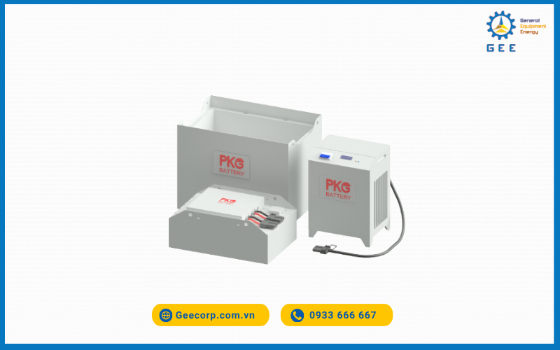 Ắc quy lithium PKG cho xe nâng điện