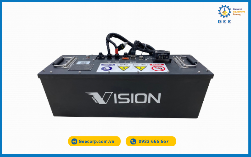 Ắc quy Lithium Vision cho xe nâng điện