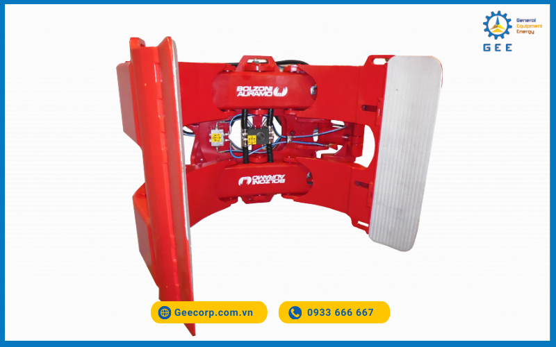 Càng kẹp giấy Bolzoni.