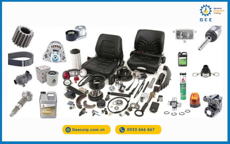 GEE Việt Nam cung cấp đầy đủ phụ tùng cho các dòng máy Massey Ferguson từ đời cũ đến đời mới. 