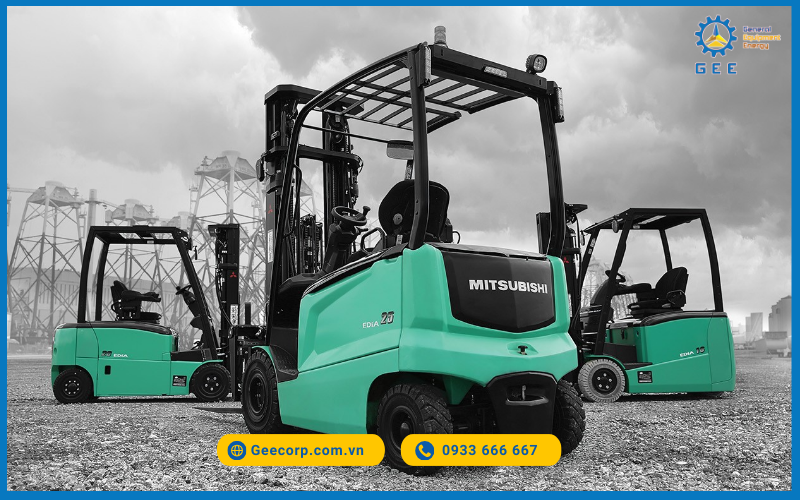  Các dòng sản phẩm của Mitsubishi.