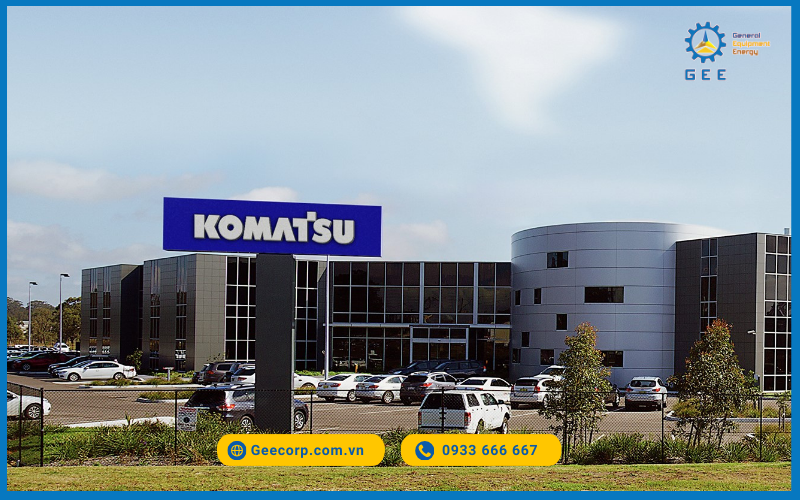 Trụ sở chính của tập đoàn Komatsu.