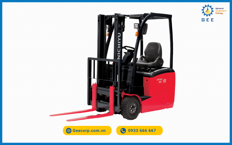 Xe nâng điện Nichiyu.