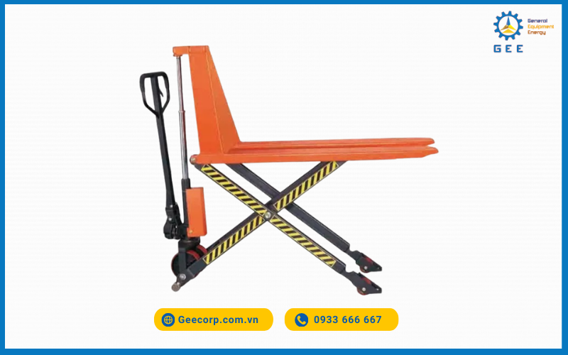 Xe nâng pallet kiểu cắt kéo của Niuli.