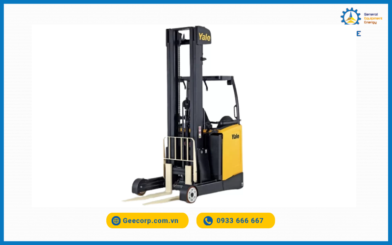 Xe nâng điện reach truck Yale.