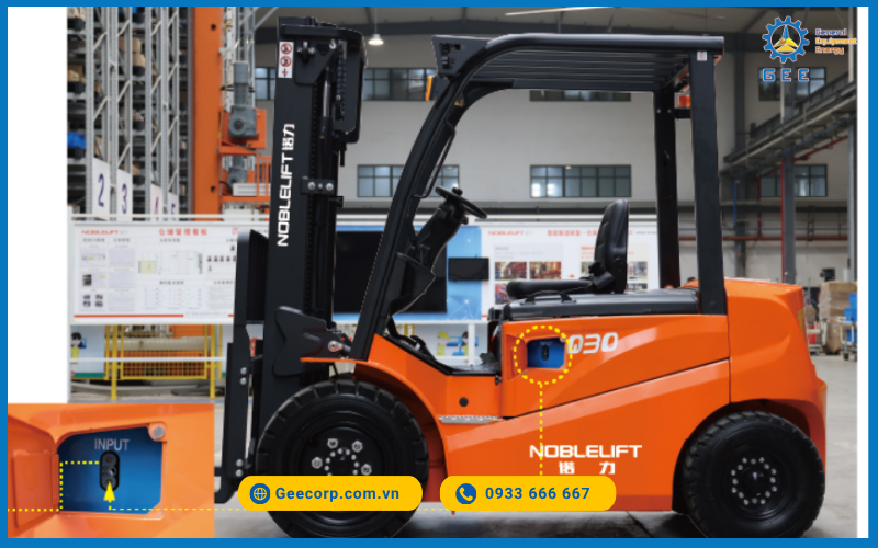 Xe nâng chui container Noblelift FE4P30/35/38Q (3 - 3.8 tấn) 