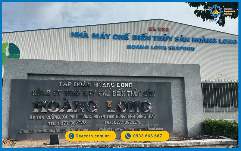 Hoang Long Seafood là doanh nghiệp hoạt động trong lĩnh vực chế biến thủy sản.