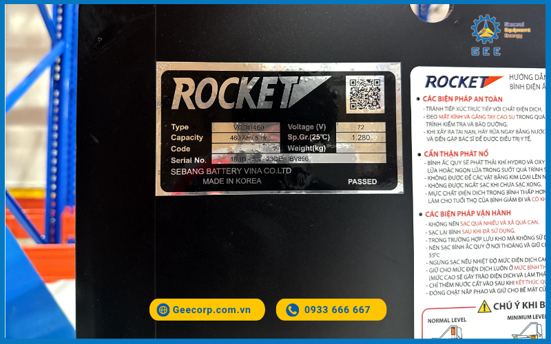 Rocket nổi tiếng với các sản phẩm ắc quy chất lượng cao, đặc biệt là ắc quy axit chì.